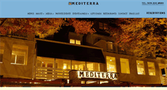 Desktop Screenshot of mediterrarestaurant.com