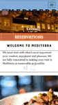 Mobile Screenshot of mediterrarestaurant.com